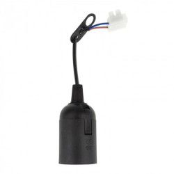 Oprawka E27 z przewodem czarna ECOlight EC20810