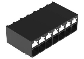 WAGO 2086-1227 Terminal PCB 1.50 mm² Ilość styków 7 czarny 132 szt.