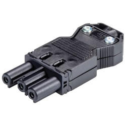 Wieland 92.931.3053.1 Gesis&#xAE; CLASSIC Connector 3-Pole 250V 20A Black
