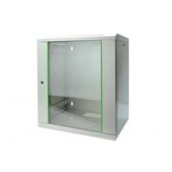 Szafa krosowa SoHo wisząca jednosekcyjna 19 cali 12U 600x450 szara DN-19 12-U-EC