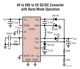 High Voltage Step-Up/Step-Down DC/DC Converter