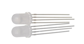 LED, THT, RGB, 4-Pin, 1,6 → 3,6 V, 60°, RS PRO