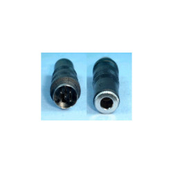 Przejście wt.DIN(590)/gn.jack6,3