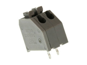 Molex 397000702 Terminal PCB Ilość styków 2 1 szt. paleta