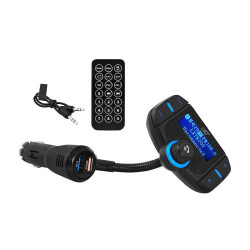 Transmiter FM LTC TR200 BT Bluetooth ładow. 4,2A MicroSD