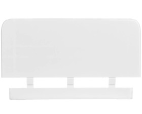 Końcówka kanału DLP 195x35/50/65/80 biała 010707