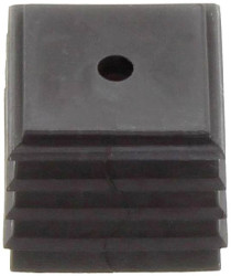 CONTA-CLIP 28523.4 Element uszczelniający KDS-DE 3-4 BK, (D x S x W) 20.3 x 20.3 x 17.7 mm, termoplastyczny elastomer, 1