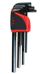 Zestaw kluczy imbusowych Jednostki metryczne SAM L 9 szt.