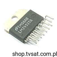 LM2453TA Triple CRT Color Monitor Driver MULTIWATT-V15 NSC