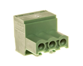 Wtyk śrubowy do płytek drukowanych 3P zielony MSTBT 2,5/ 3-ST 1779848 /100szt./