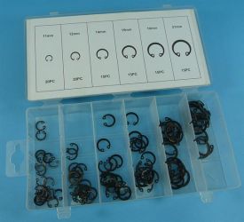 ZESTAW PIERŚCIENI SEGERA 100szt 11-21mm