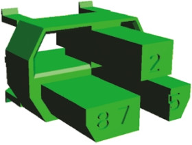 Kołek kodujący TE Connectivity