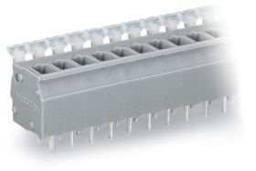 WAGO 255-405/000-009/999-950 Zacisk sprężynowy 2.50 mm² Ilość styków 5 szary błyszczący 160 szt.