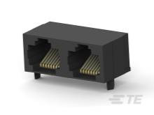 TE Connectivity TE AMP MODULAR JACKS - INVERTED AND LEDS TE Connectivity TE AMP MODULAR JACKS - INVERTED AND LEDS 540652