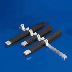 Wspornik do szyn elastycznych 57,5x30mm 2m ERICO FLEXIBAR UFS KIT 553590