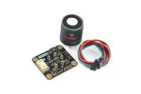 Gravity: Factory Calibrated Electrochemical Oxygen / O2 Sensor (0-25%Vol, I2C & UART)