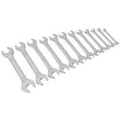 Siegen S0849 Double Open End Spanner Set 12pc