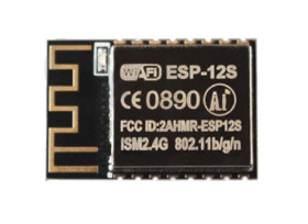 Moduł WiFi ESP-12S, 802.11b/g/n, WEP, WPA2-PSK, WPA-PSK, 3 to 3.6V, RF Solutions