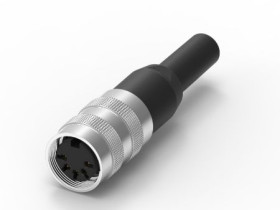 Złącze DIN 5 -pinowe Żeński Montaż na kablu 250 V