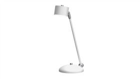 Lampka Biurkowa Arena White/Silver 1Xgx53 Mlp7782 Milagro
