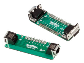 Zestaw do oscyloskopów, Autobus Scorpix, Zestaw akcesoriów, Płytka 100BASE-T, płyta RJ45, płyta SUBD9