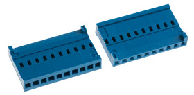 Obudowa złącza 10-pinowe -rzędowe raster: 2.54mm TE Connectivity Żeński Montaż na kablu AMPMODU HE13/HE14