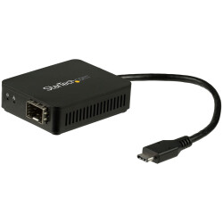 StarTech.com US1GC30SFP StarTech.com USB-C to Fiber Optic Converter - Open SFP