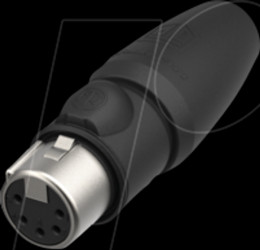 NC5FX1-TOP 5-pin cable connector, (TOP), gold-plated contacts