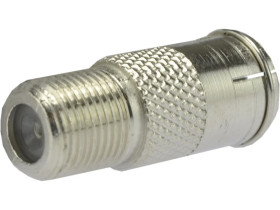 Przejście Łącznik antenowy F (gniazdo) / IEC TV (gniazdo)