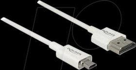 85149 Delock Cable High Speed HDMI with Ethernet - HDMI-A male > HDMI