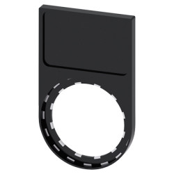 SIRIUS ACT, RAMKA DO ETYKIET, CZARNA, DO ETYKIET 17,5MM X 27MM - 3SU1900-0AH10-0AA0