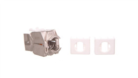 Moduł Keystone Rj45 8P8c Kat. 6 Stp Beznarzędziowy Stalowy Dn-93612-1