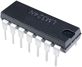 LM324N LM324 4-Channel Operational Amplifier OpAmp - DIP-14