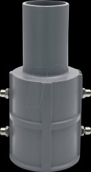 ELED900302 Street light adapter, 80 to 60 mm, in grey, fixed