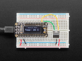 Adafruit Breadboard Friendly I2C Temperature Sensor - TC74A0