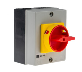 Przełącznik izolacyjny 4-biegunowy-biegunowy 20A RS PRO Szyna DIN 7,5kW