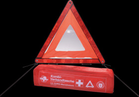 Vehicle - first aid pouch with warning triangle, DIN 13164