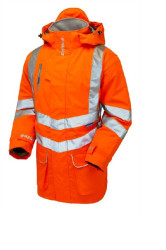 Jacket Hi-Viz Orange PulsarRail Waterpr