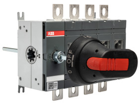 Rozłącznik izolacyjny OT-biegunowy 200A ABB Montaż na podstawie 200kW