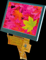EA TFT043-42ATS TFT display 4.3", 95x54mm, 480x272 dot, 24bit RGB, PCAP touch