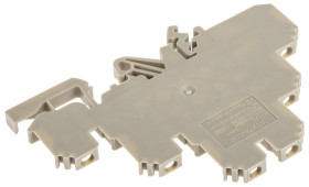 Blok zacisków przelotowych RS PRO poziomy: Potrójny 22 → 14AWGŚruba 20 (CSA) A, 20 (CSAus) A, 24 (IEC) A 300 V