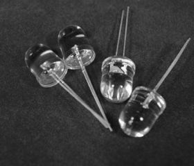 Dioda LED 8mm niebieska