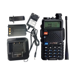 Radiotelefon BAOFENG UV-5R HP 8W dwupasmowa krótkofalówka 8W