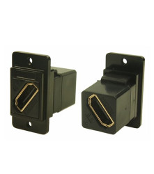 Złacze przelotowe Kątowe Przepust Żeńskie do żeńskiego 1-pinowe RS PRO