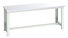 Stół warsztatowy szer. 750mm maks. obciążenie: 350kg Podstawowy stoł Blacha stalowa dł. 2000mm wys. 840mm