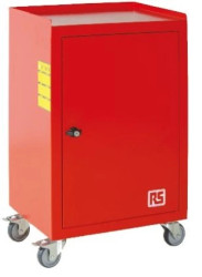 Szafka narzędziowa, na kółkach, 730 x 450 x 310mm, materiał: Stal, RS PRO