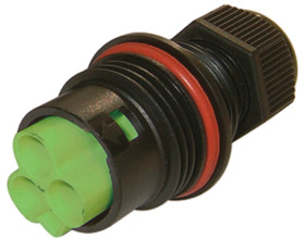 Puszki, TH384, Nylon 66, Montaż na kablu, 3-pinowe