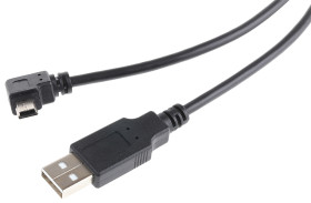 Kabel USB Złącze A USB A Złącze B Mini USB B dł. 1m