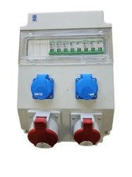 Rozdzielnica elektryczna CEE 32A 16A 230V z bezpiecznikami / 96V-1