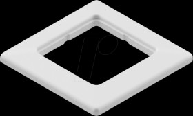 ADZ00102 Cover frame, 1-gang, RAL 9010